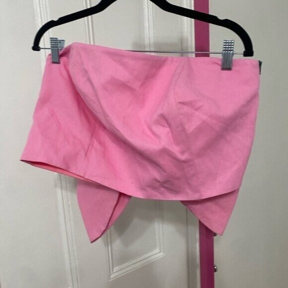 NWOT HUTCH  Delphine Strapless Bow-Back Top - Picture 8 of 10